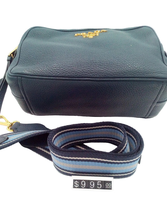 Prada Vittelo Double Zipper- Black Prada