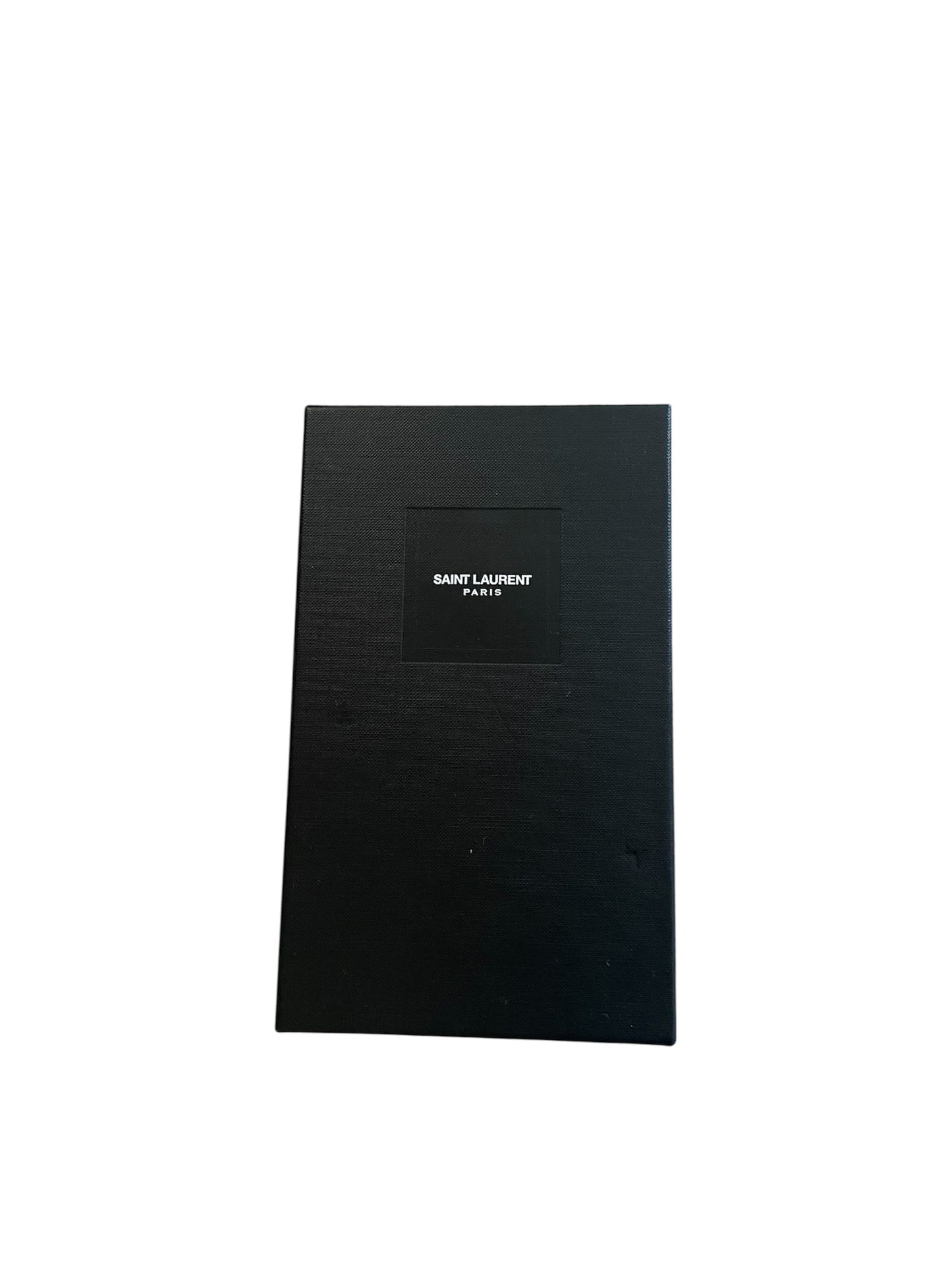 Yves Saint Laurent Uptown Raised Stars Wallet Black- YSL