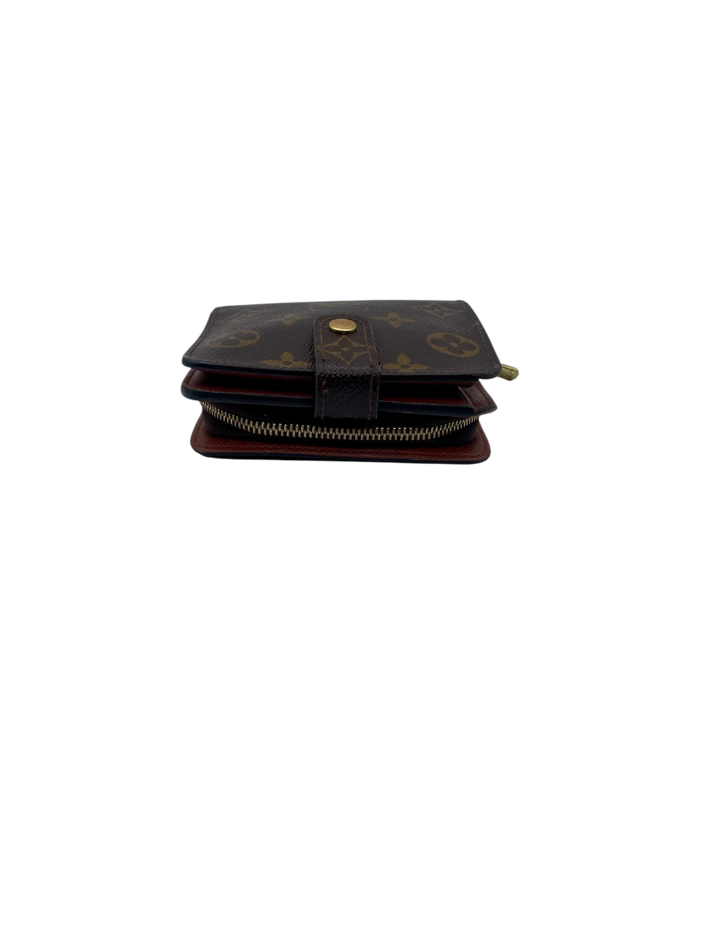 Louis Vuitton Elise Wallet – Monogram Canvas Compact Trifold