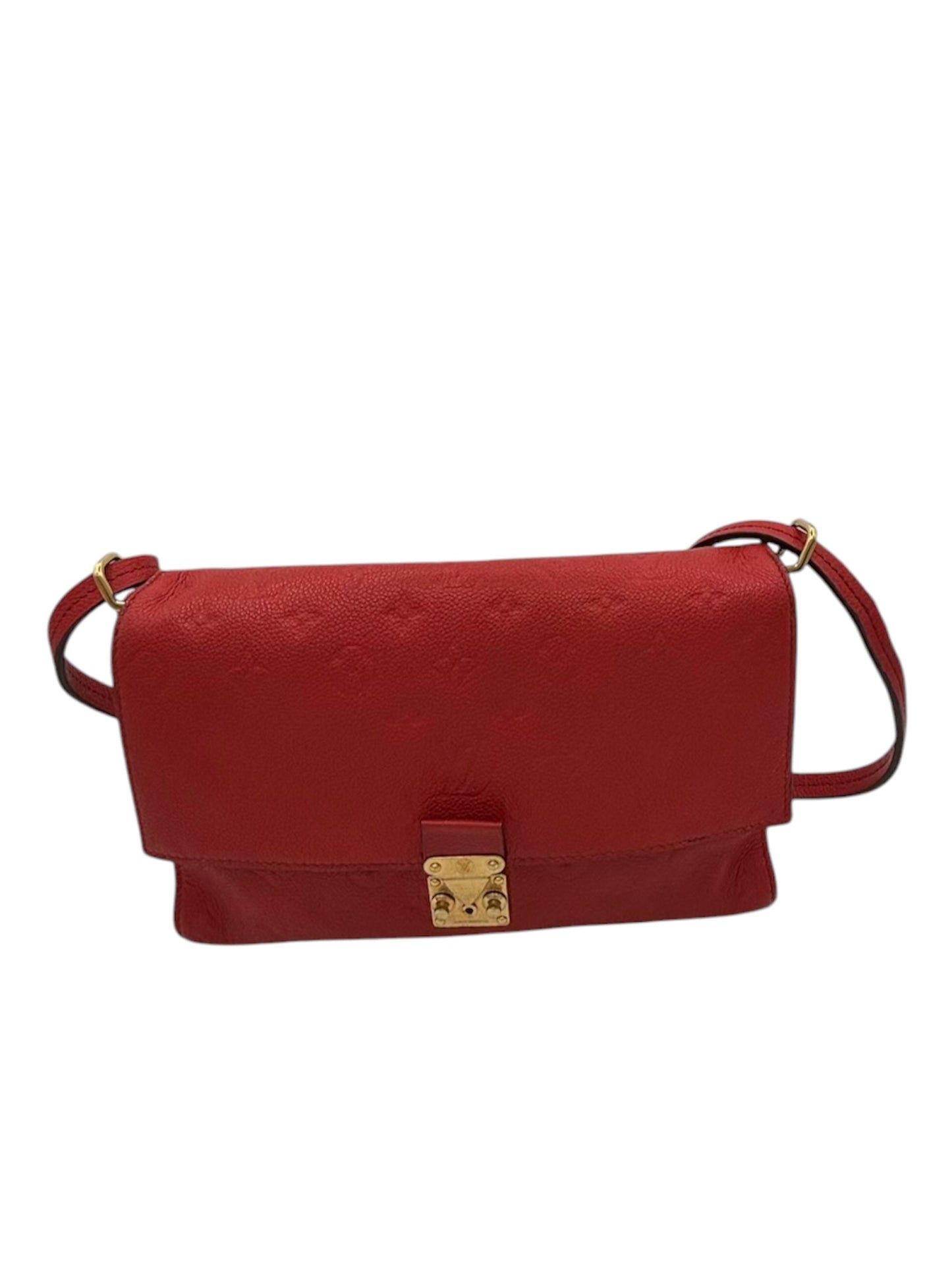 Louis Vuitton Monogram Empreinte Pont‑Neuf BB- Cerise