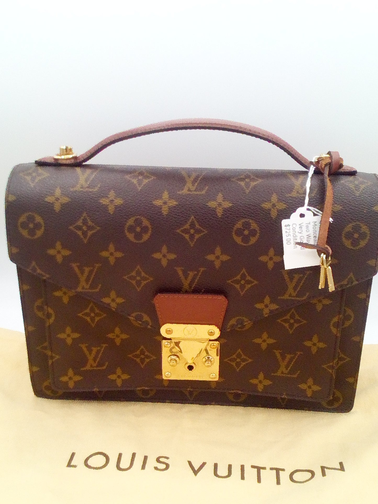 Louis Vuitton Monogram Monceau Two Way- LV
