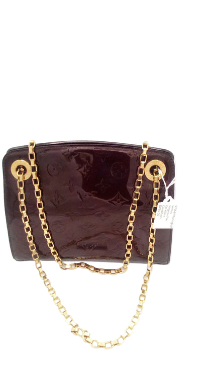 Louis Vuitton Monogram Vernis Patent Leather Handbag- LV