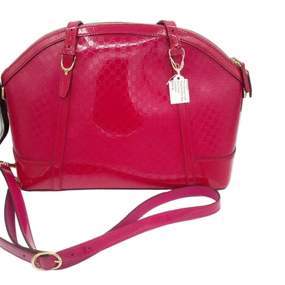 Gucci Microgussisima GM Two Way Magenta