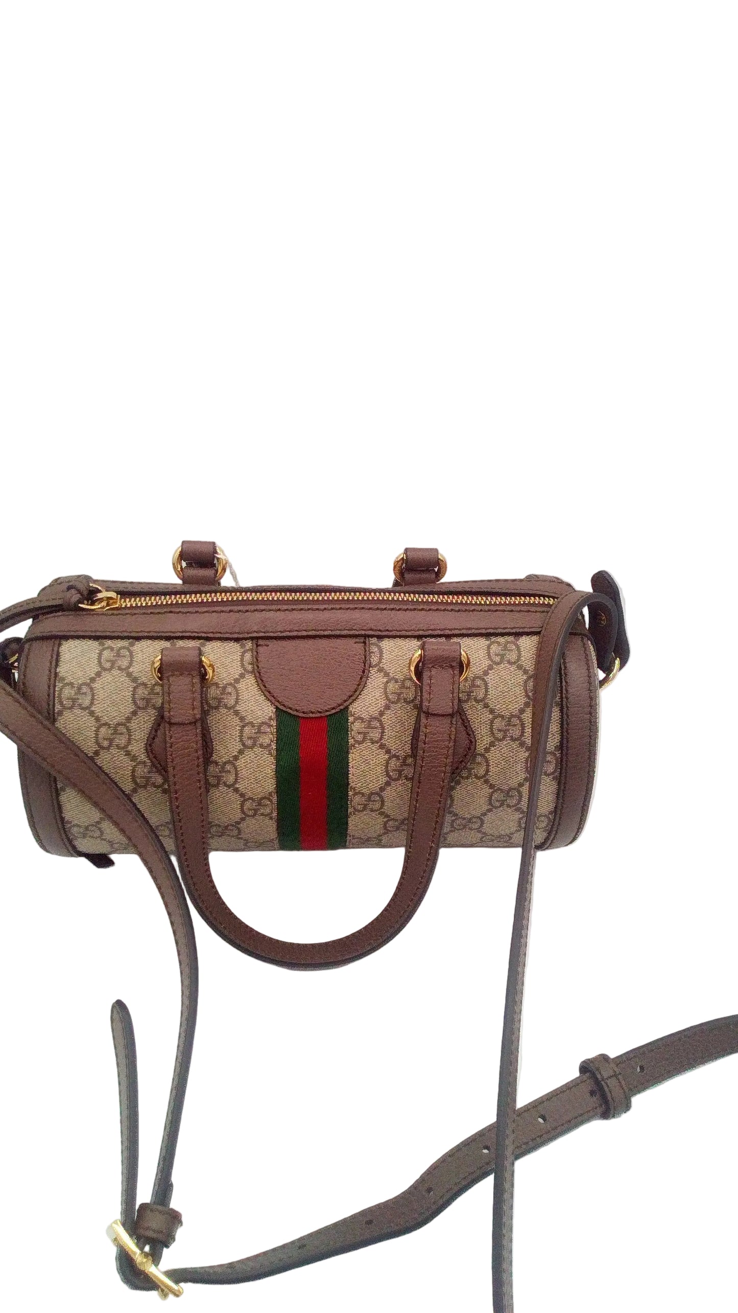 Gucci Ophidia GG Supreme Boston Bag