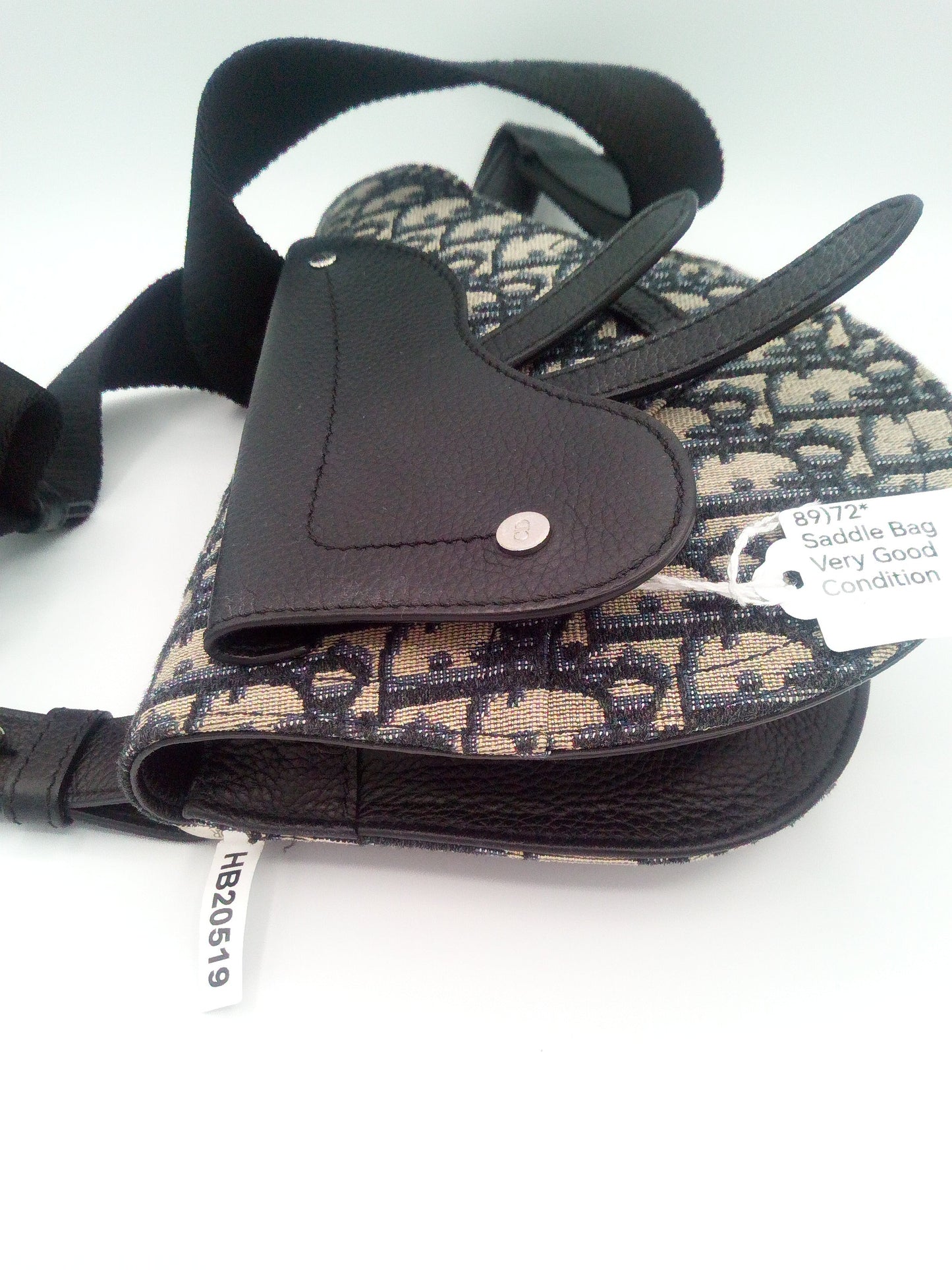 Christian Dior Oblique Mini Saddle Bag