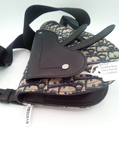 Christian Dior Oblique Mini Saddle Bag