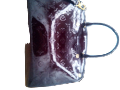 Louis Vuitton Brea Vernis Amarante- Brown Patent Leather LV