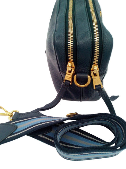 Prada Vittelo Double Zipper- Black Prada