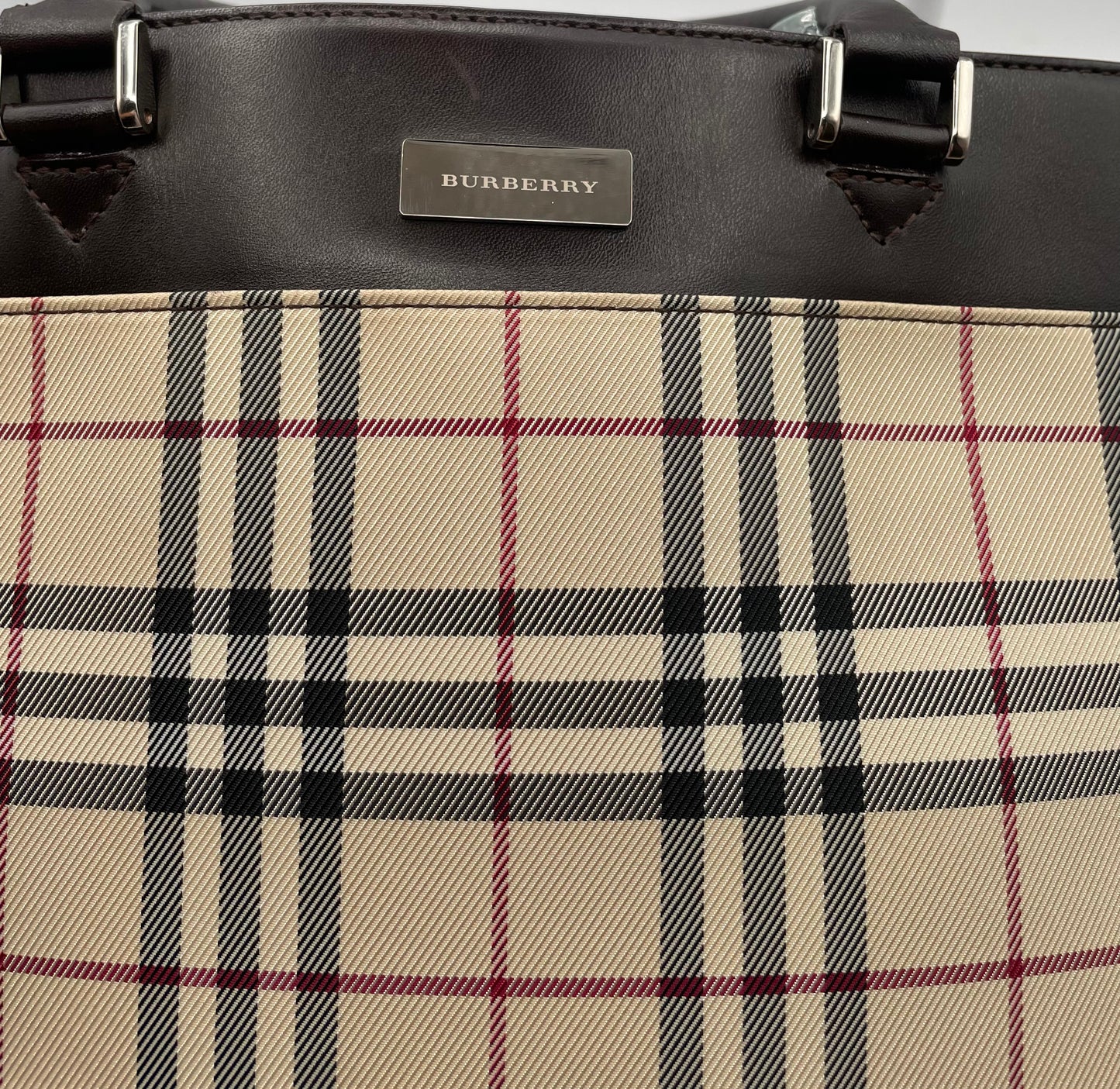 Burberry Nova Check Tote