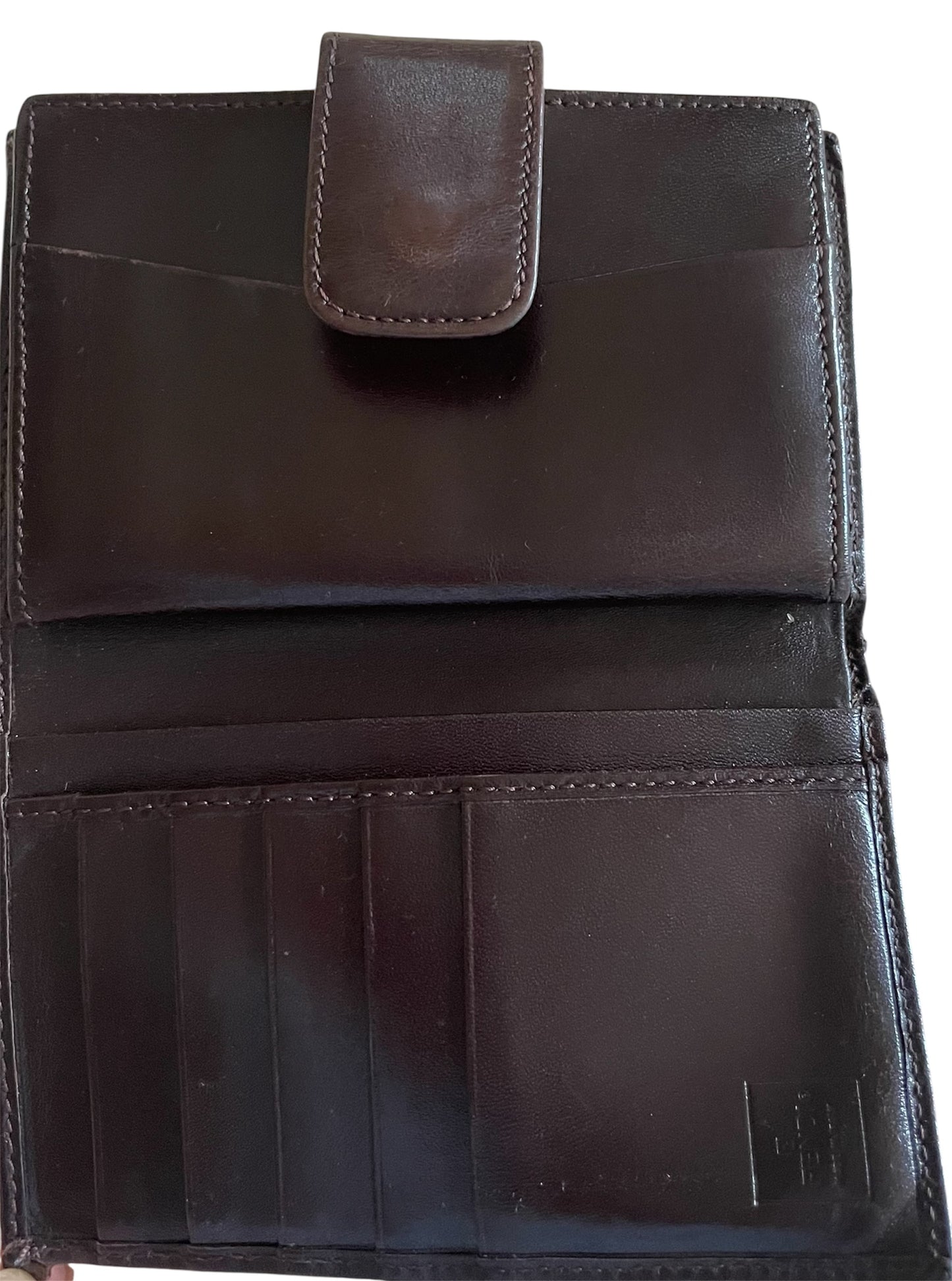 Fendi Zucca Vintage Bi-Fold Wallet w/Coin Compartment