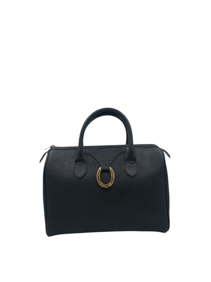 Christian Dior Vintage Monogram Diorssimo Boston Bag- Black