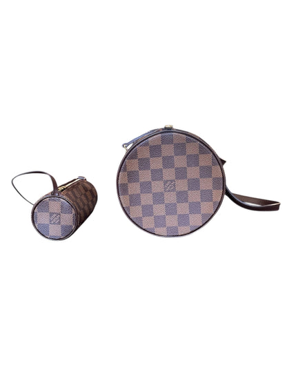 Louis Vuitton Damier Ebene Papillon 30 Set w/ Mini Papillon