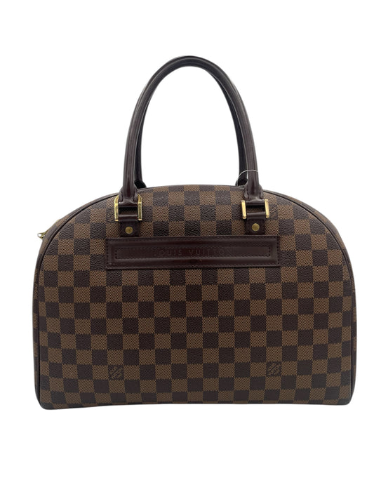 Louis Vuitton Damier Ebene Trevi PM – Structured Top‑Handle Bag