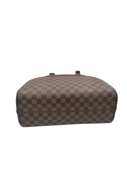 Louis Vuitton Damier Ebene Trevi PM – Structured Top‑Handle Bag