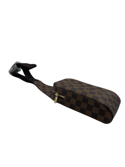 Louis Vuitton Pochette Florentine – Damier Ebene Mini Crossbody Bag