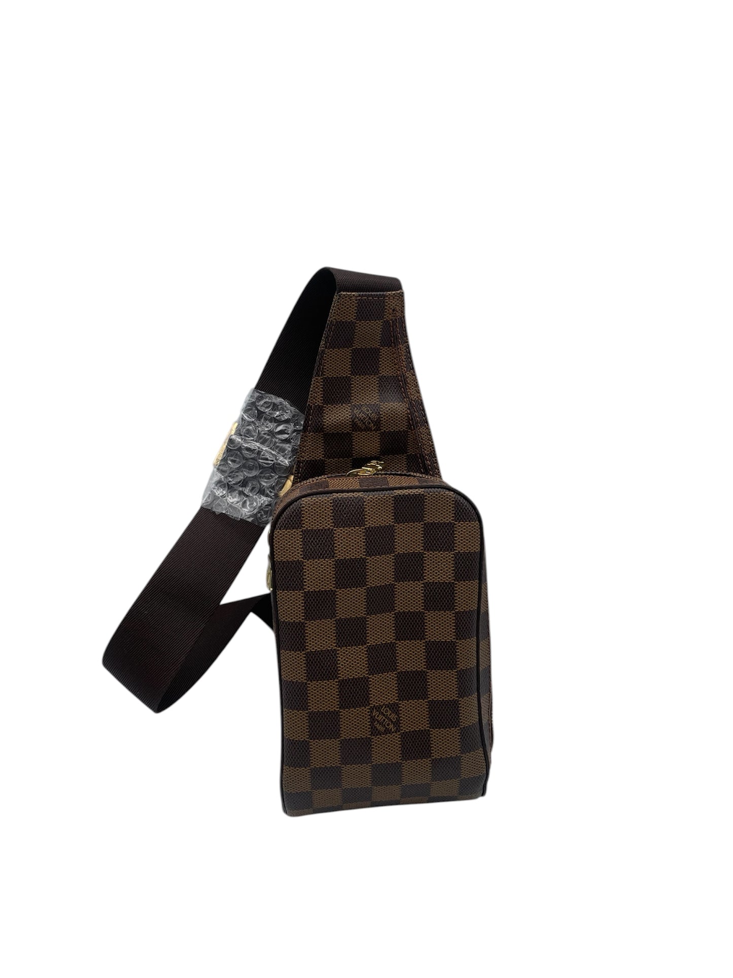 Louis Vuitton Pochette Florentine – Damier Ebene Mini Crossbody Bag