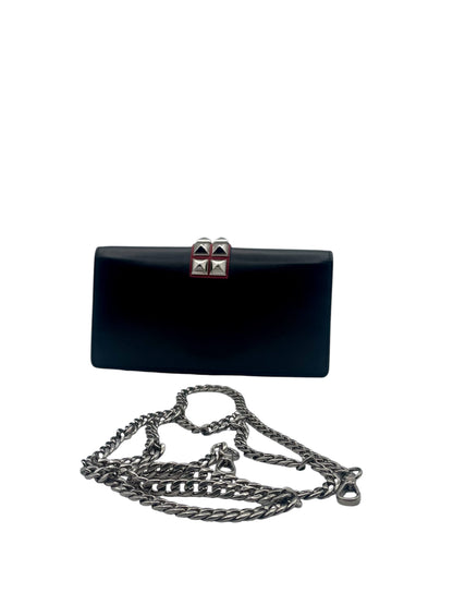 Prada Elektra Wallet On Chain- Black