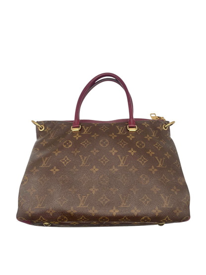 Louis Vuitton Pallas MM – Monogram Canvas w/Bordeaux Leather Trim