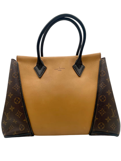 Louis Vuitton Lockme Cabas- Black/Tan w/Monogram Sides