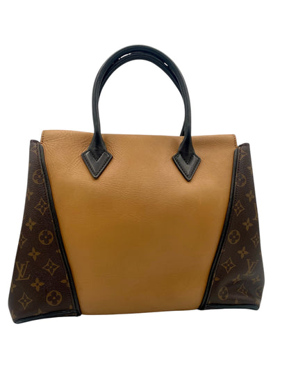 Louis Vuitton Lockme Cabas- Black/Tan w/Monogram Sides