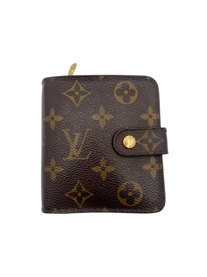 Louis Vuitton Elise Wallet – Monogram Canvas Compact Trifold