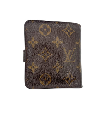 Louis Vuitton Elise Wallet – Monogram Canvas Compact Trifold