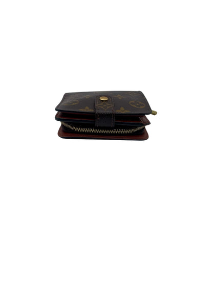 Louis Vuitton Elise Wallet – Monogram Canvas Compact Trifold