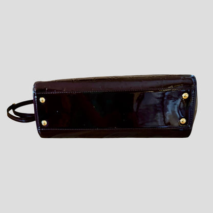Louis Vuitton Monogram Vernis Alma PM Amarante Patent Leather w/Strap