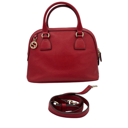 Gucci Soho Leather Tote- Red