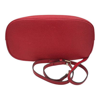 Gucci Soho Leather Tote- Red