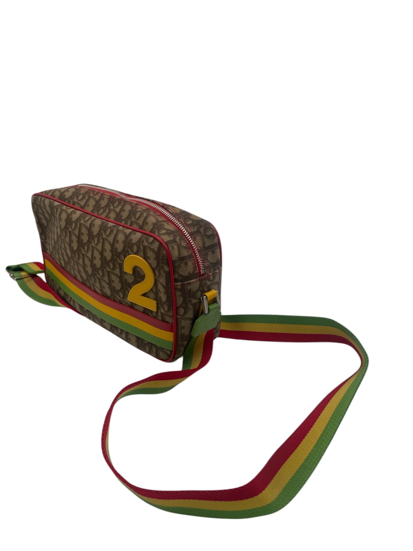 Christian Dior Rasta Trotter “2” Crossbody Bag